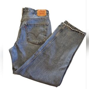 Levi's Men's Straight Fit Blue Jeans